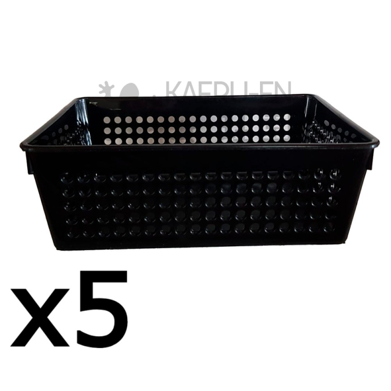 5 unidades Colador de cultivo RECTANGULAR con protección UV