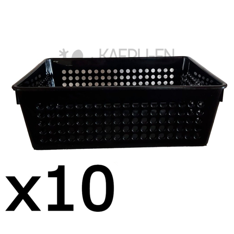 10 unidades Colador de cultivo RECTANGULARES con protección UV