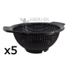 5 x Colador de cultivo con protección UV