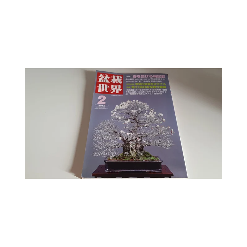 Revista Bonsai World 2 año 2012
