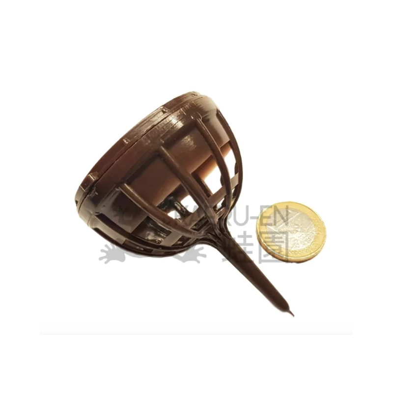 4 x Contenedor abono orgánico con tapa 5 cm