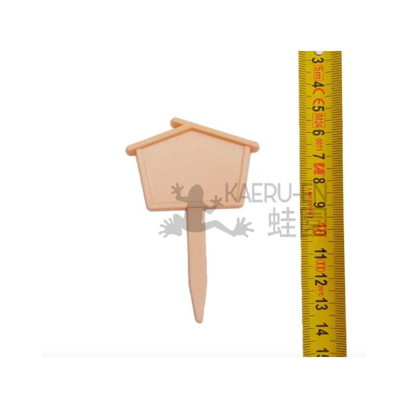 Piqueta plástico casa mediana (6 unidades)