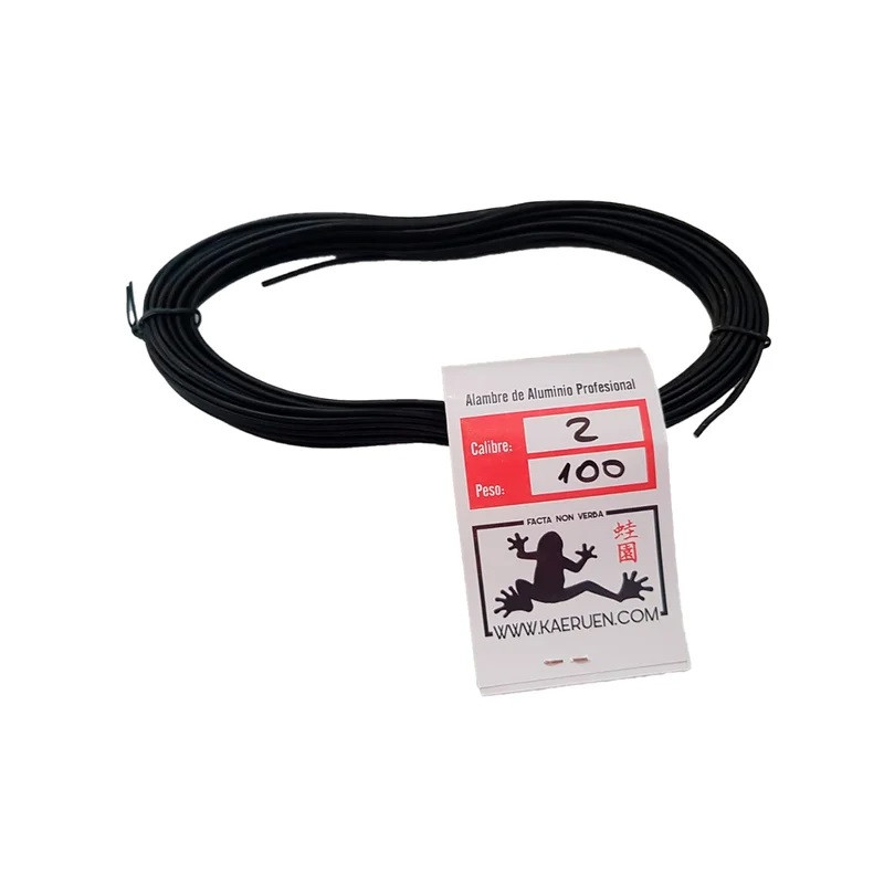 Alambre 2mm de aluminio 100gr para Bonsai