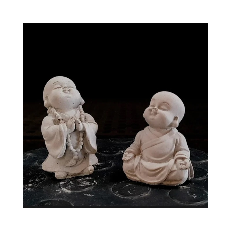 Pack 2 Mini Baby Budas – Colección “Luz y Canto”