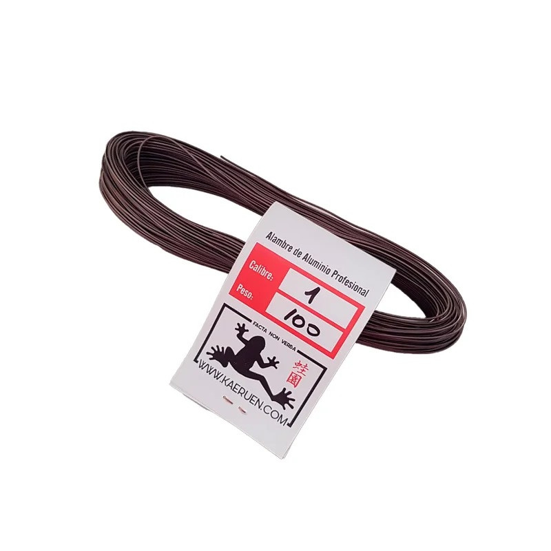 Alambre 1mm de aluminio 100gr para Bonsai