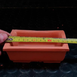 Maceta de Bonsai entrenamiento 14x9x5cms