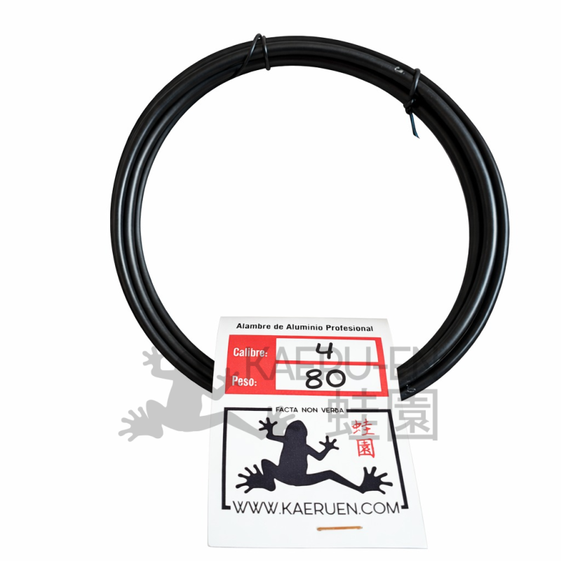 Alambre de aluminio profesional 80gr 4mm