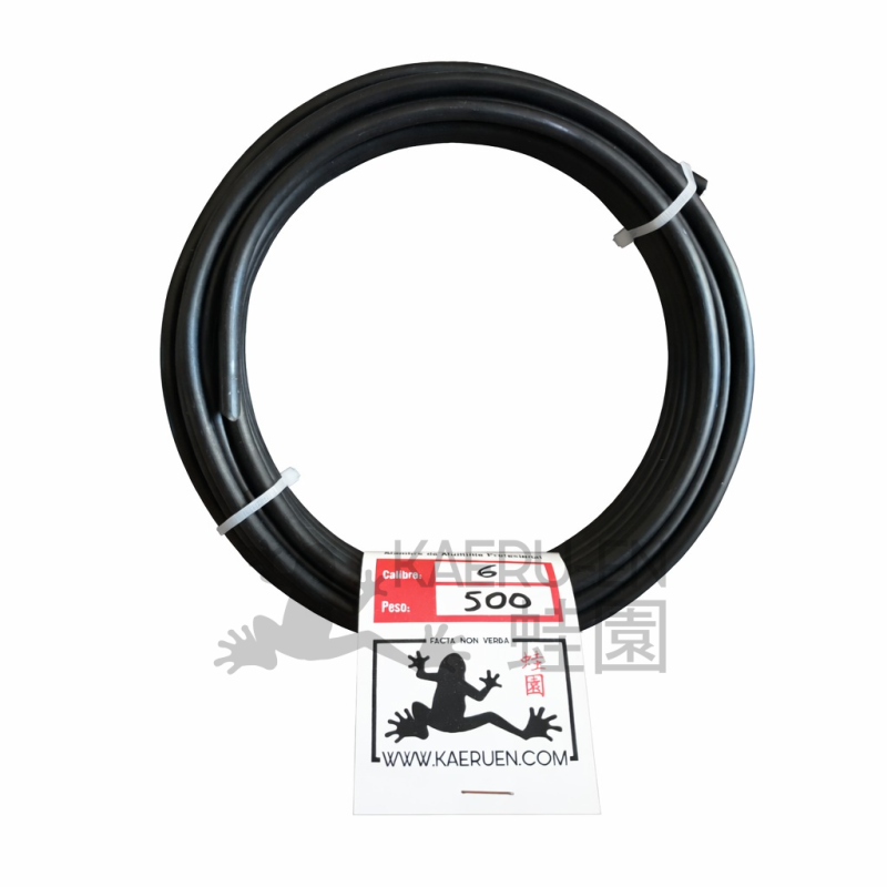 Alambre de aluminio profesional 500gr 6mm