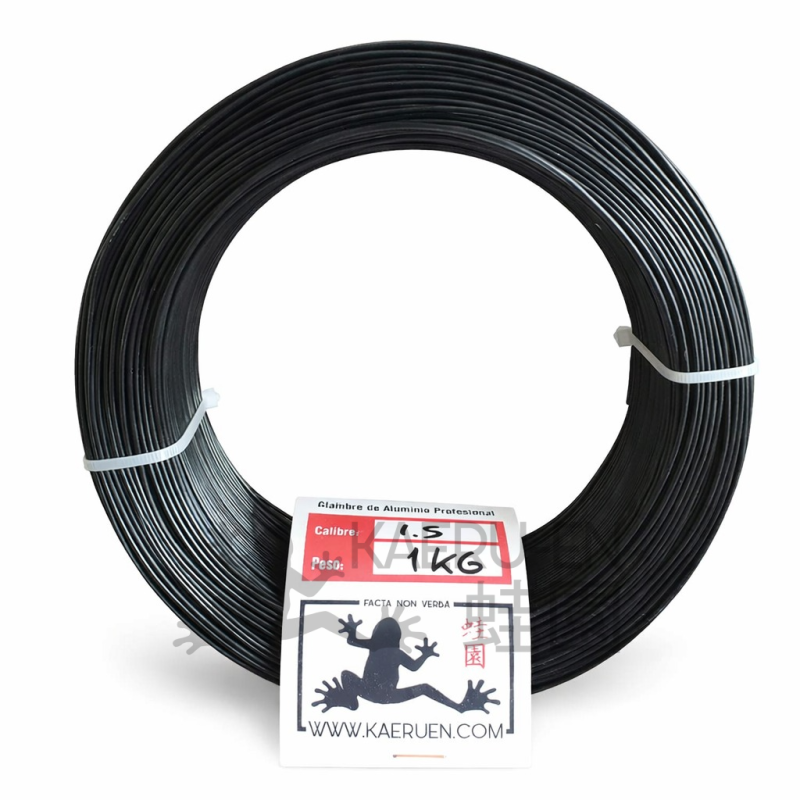 Alambre de aluminio profesional 1Kg 1.5mm