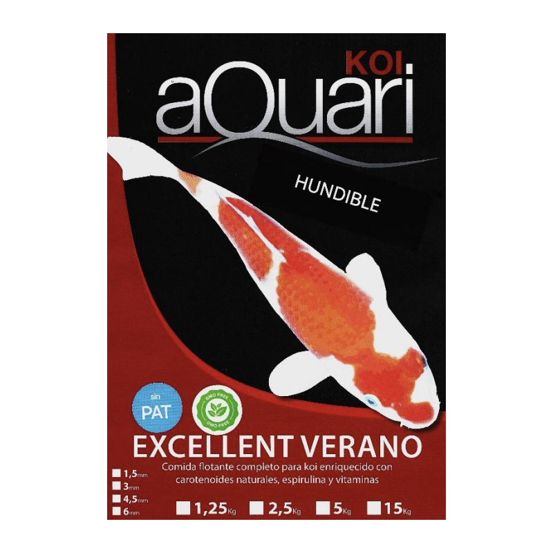 aQuari Koi Excellent Verano Sink 1,25kg
