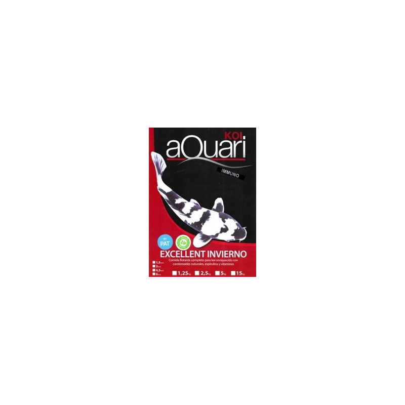 aQuari Koi Excellent Invierno Immuno Mix 1,25kg