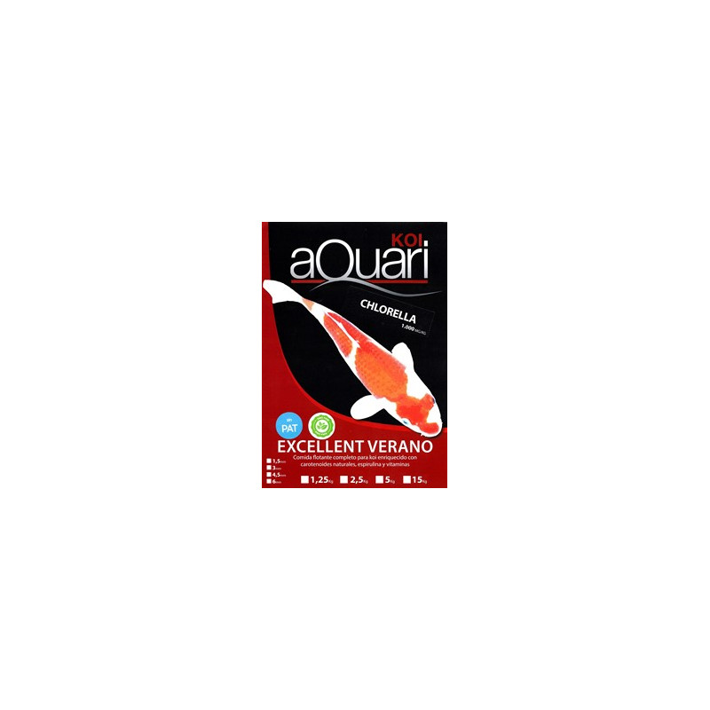 aQuari Koi Excellent Verano Chlorella 1,25kg