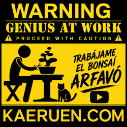 Trabájame el Bonsai......
