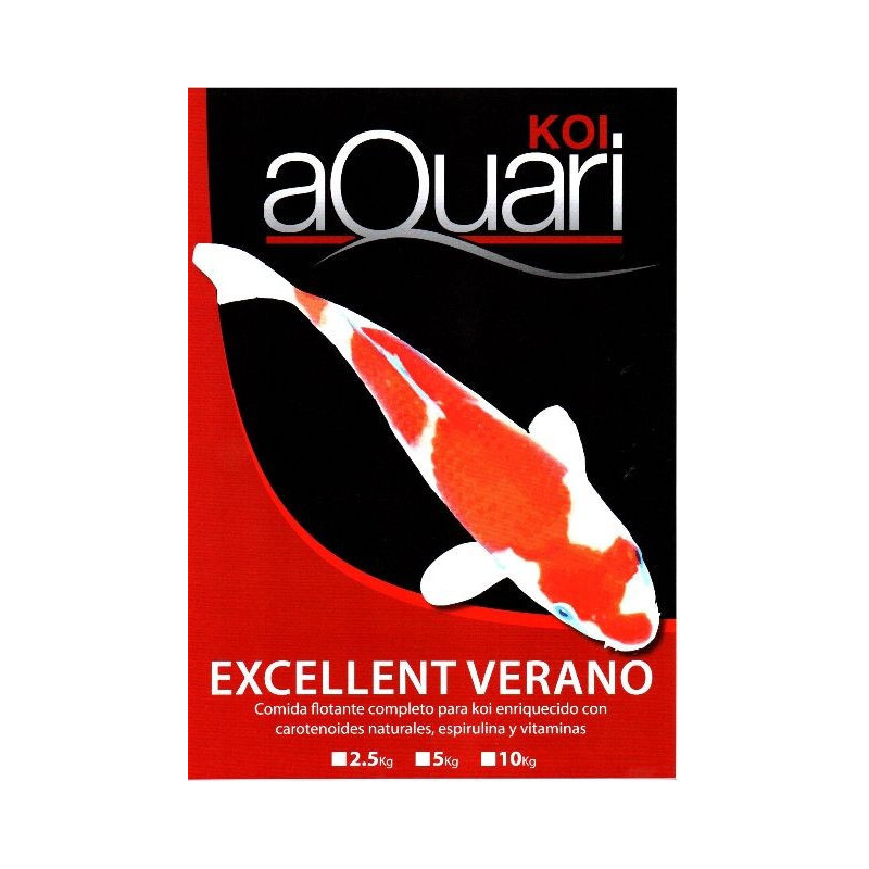 aQuari Koi Excellent Verano 2.5 kg