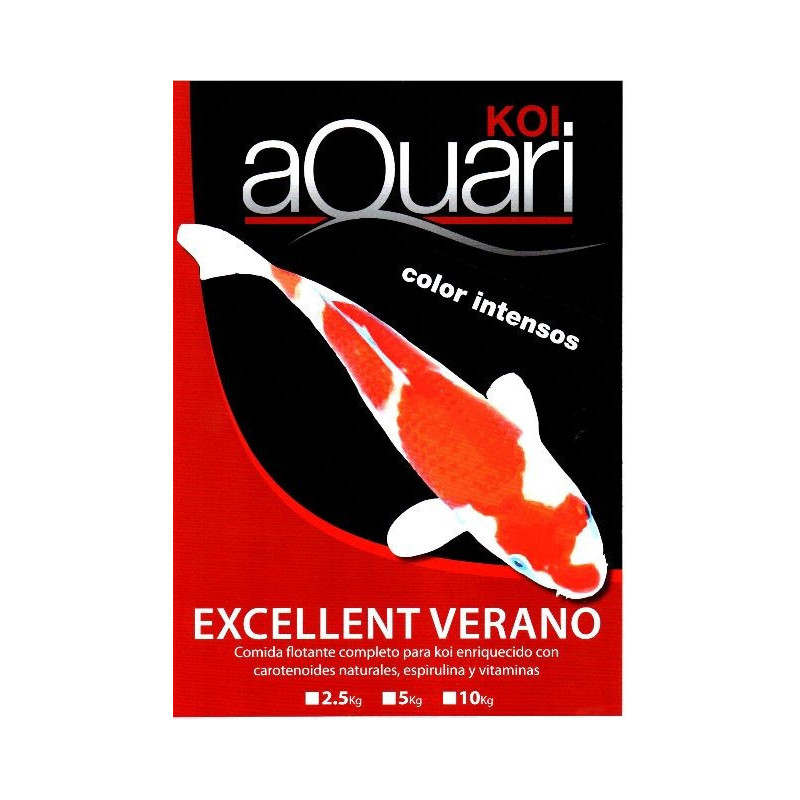 aQuari Koi Excellent Color Intensos 5 kg