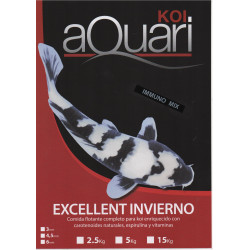 aQuari Koi Excellent Invierno Immuno Mix 2.5 kg